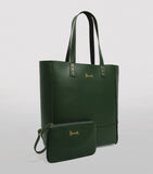 Harrods Fern tote bag pebbled polyurethane imported from the UK