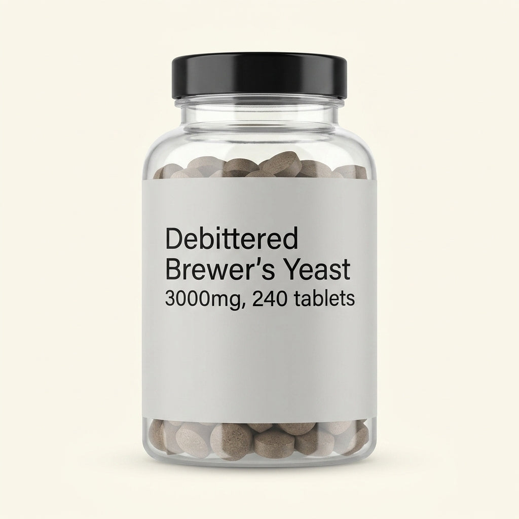 Holland & Barrett debittered brewer's yeast supplement 240 tablets (British brand)