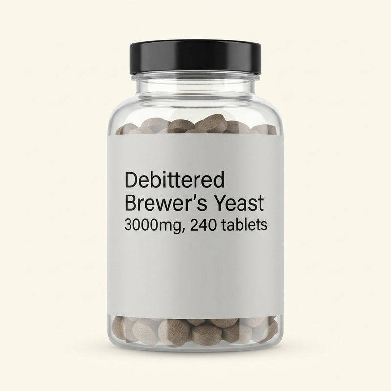 Holland & Barrett debittered brewer's yeast supplement 240 tablets (British brand)