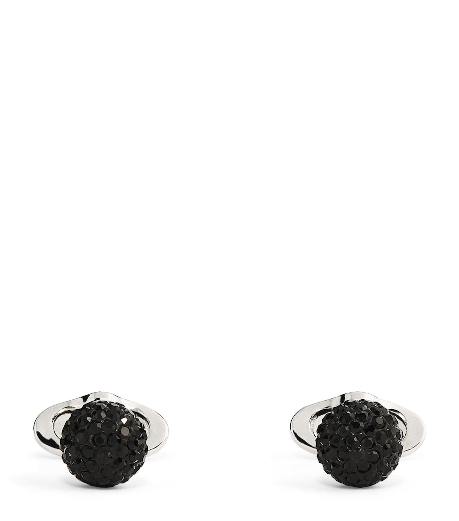Giorgio Armani sterling silver embellished cufflinks, imported from the UK