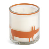 Habitat x Scion Family Mr Fox Candle Glass Yellow GOODS Sainsburys   