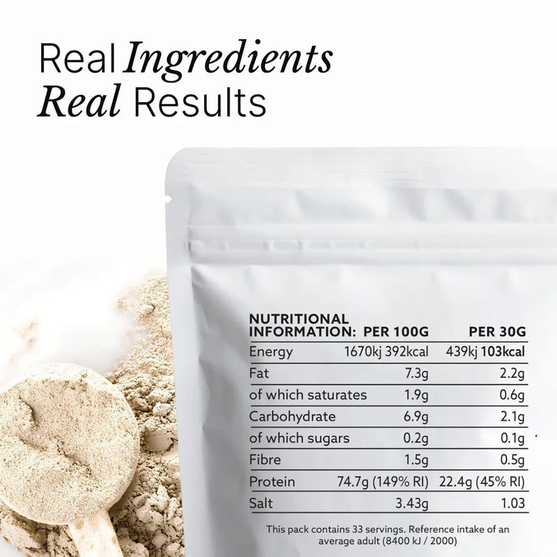 EXALT Madagascan Vanilla vegan protein powder - British product