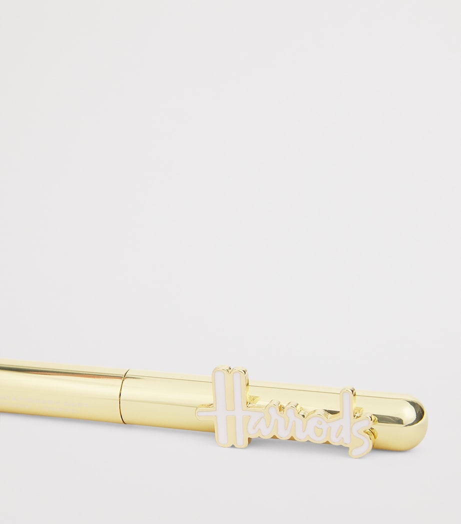 Harrods Logo Topper ballpoint pen with twist mechanism (British brand)
