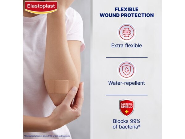 Elastoplast Fabric Flexible Cut to Size,10 Dressing Strips GOODS Superdrug   