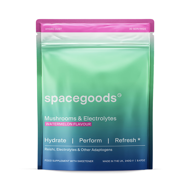 Spacegoods Hydro Dust watermelon flavour electrolyte powder 174g, imported from the UK
