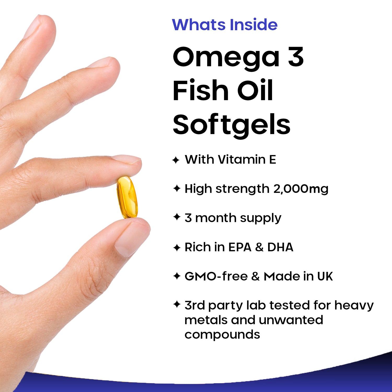 New Leaf Omega 3 fish oil softgels 180 count - British product