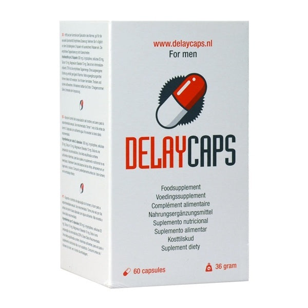 Morningstar Pharma Delaycaps endurance support 60 capsules (British brand)