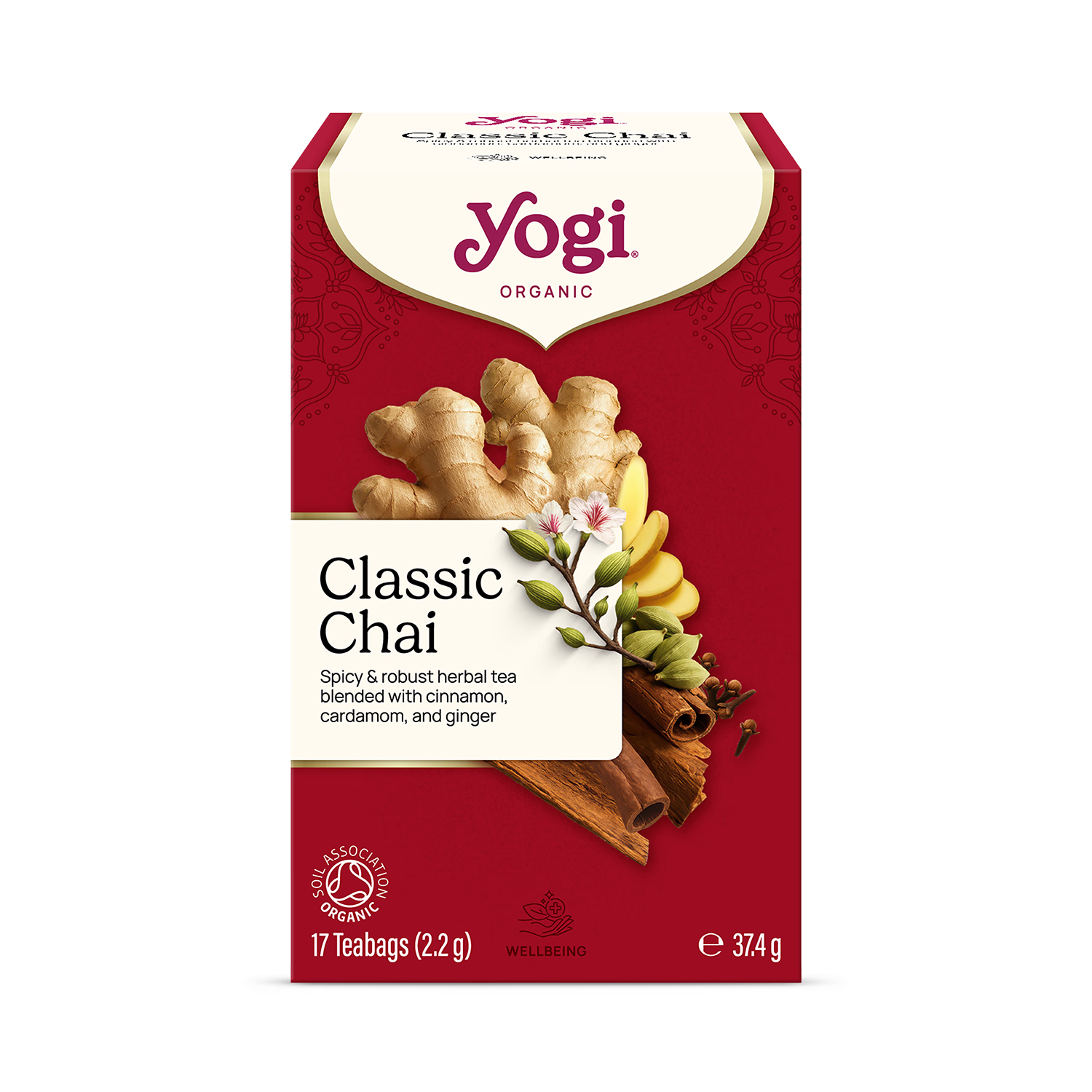Yogi Tea Organic Classic Chai 17 Tea Bags (British brand)