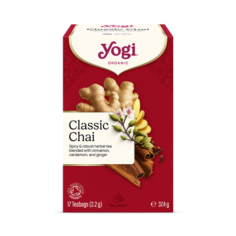 Yogi Tea Organic Classic Chai 17 Tea Bags (British brand)
