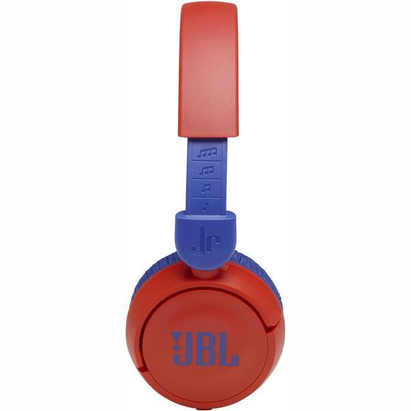سماعات بلوتوث JBL JR310BT للأطفال باللون الأحمر (علامة تجارية بريطانية)