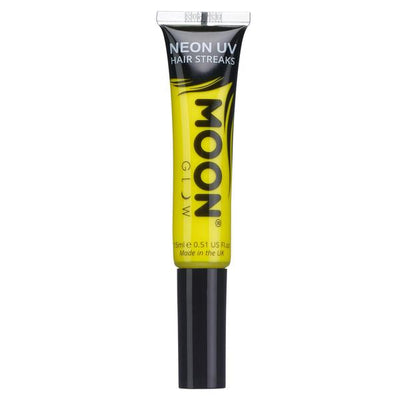 Superdrug Moon Glow Neon UV Hårstriper Intens Gul - Kjøp online hos McGrocer