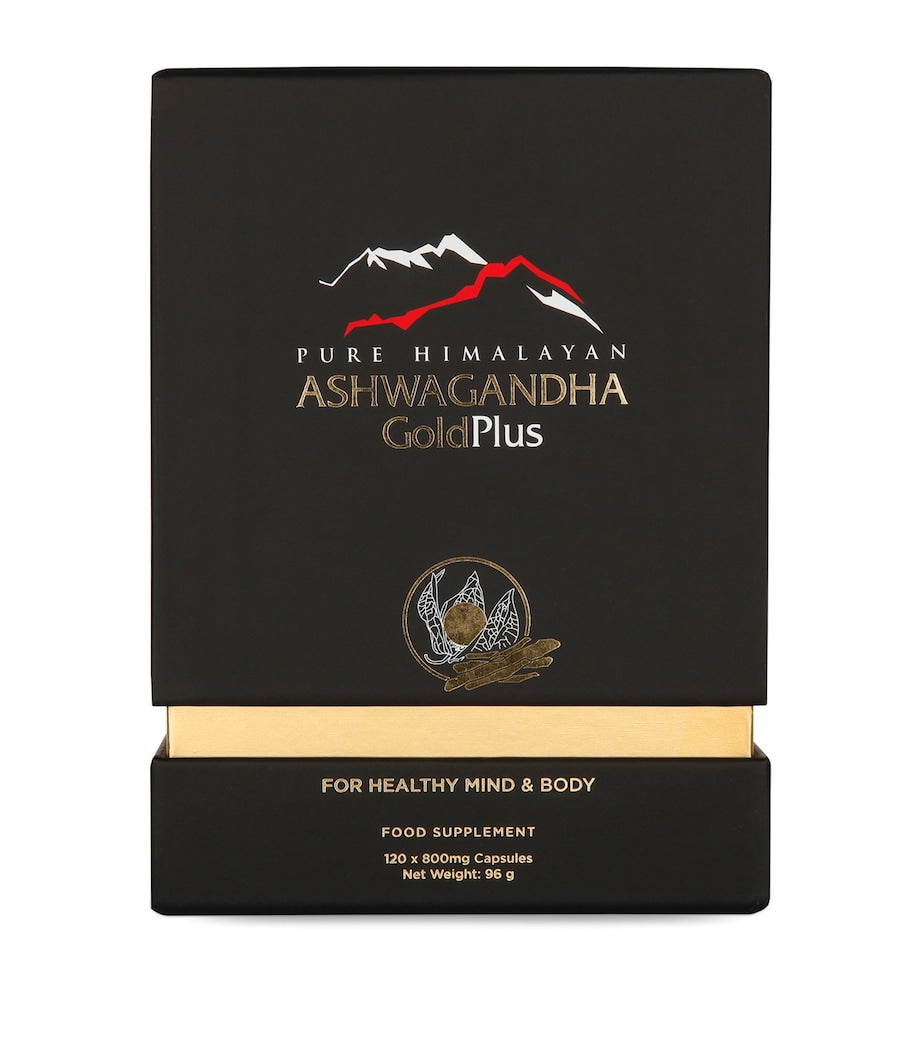 Pure Himalayan Ashwagandha Gold Plus capsules 120 (British brand)