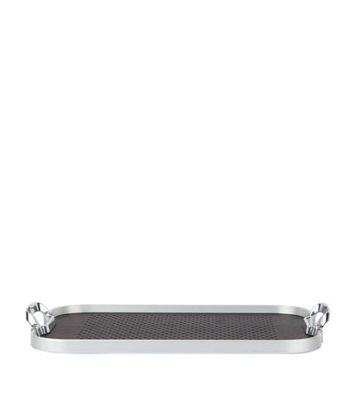 Harrods Kaymet Rubber Grip Cut-Out Handle Serving Tray- Buy online at McGrocer