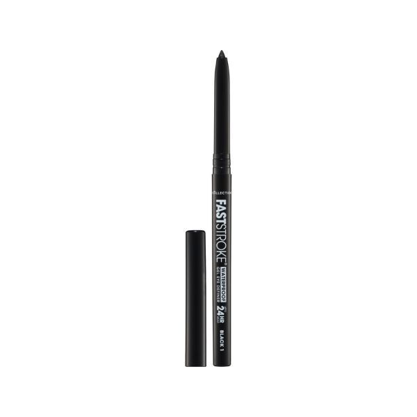 Fast Stroke Waterproof Gel Eye Definer Sh 1 Black GOODS Superdrug   