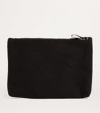 Harrods Medium Cotton Logo Pouch, UK version