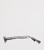Kuboraum Z18 hand-hammered metal sunglasses (British brand)
