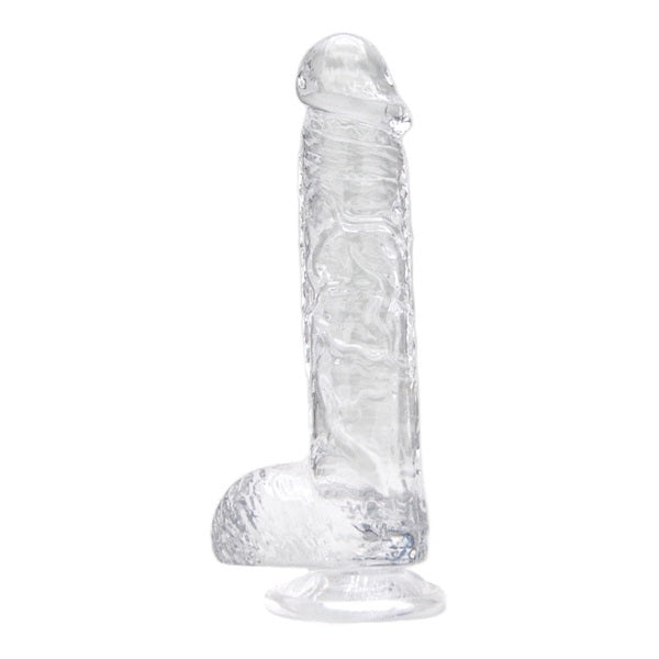 Loving Joy dildo with balls pink 6 inch - British product