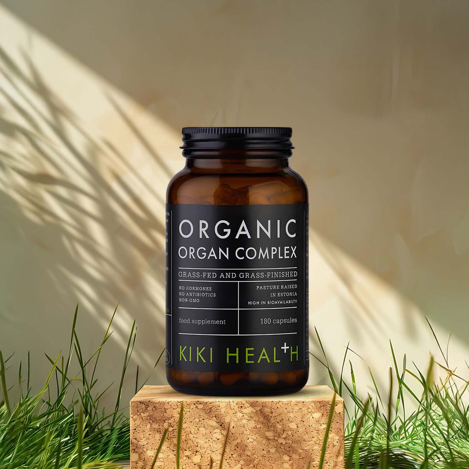 KIKI Health organic beef organ complex 180 vegicaps (British brand)