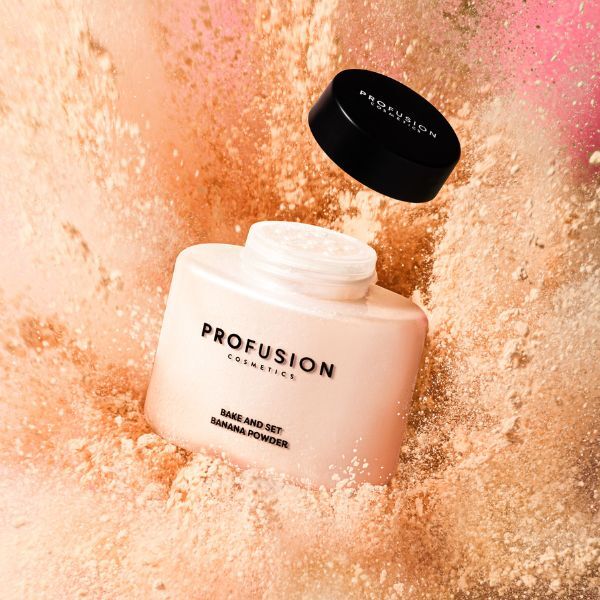 Profusion Cosmetics banana setting powder - British product