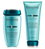 K&eacute;rastase Resistance Shampoo and Conditioner Set, Routine to Repair Dry Damaged Hair With Vita-Ciment Complex, Duo Set