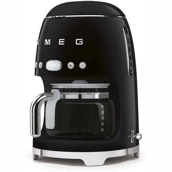 Smeg DCF02 drip coffee machine in black - British product