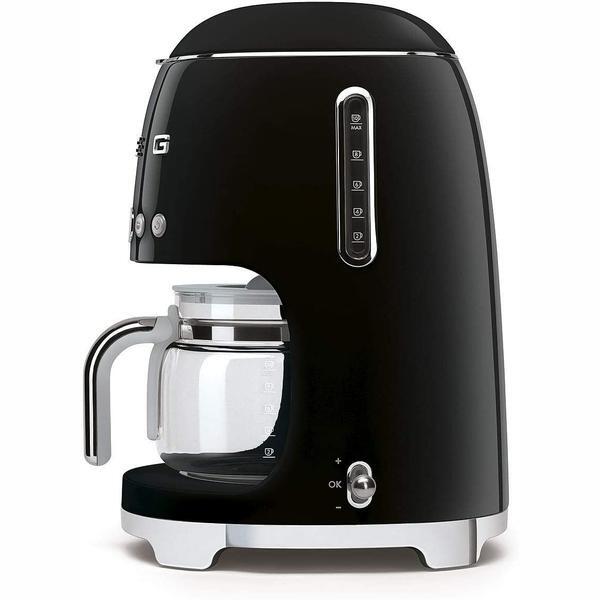 Smeg DCF02 drip coffee machine in black - British product