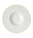 Villeroy & Boch deep porcelain plate with minimalist design, 29cm (British brand)