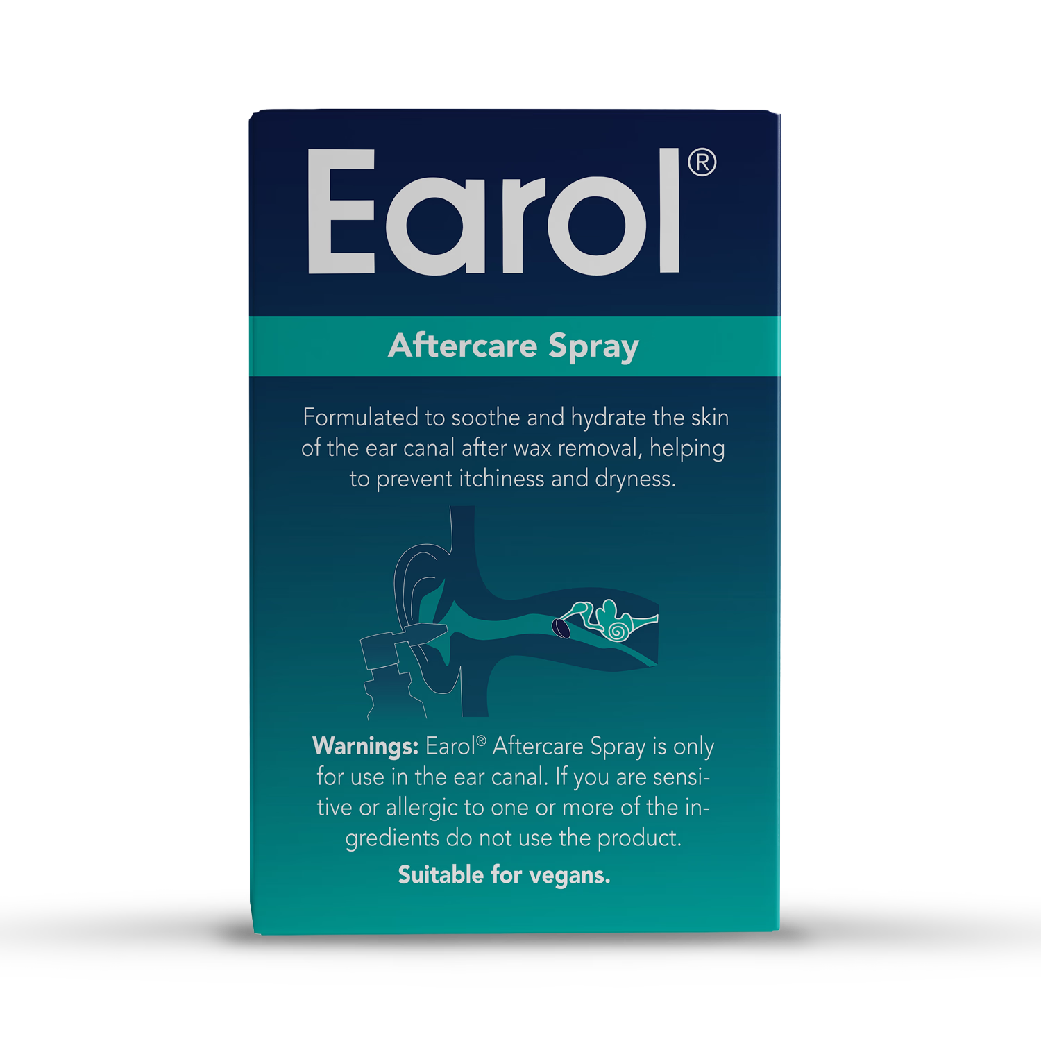Earol after care oil spray 10ml, imported from the UK