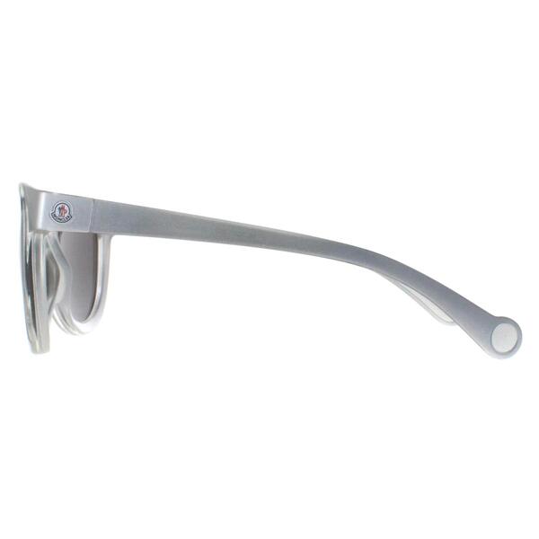 Moncler ML0087 grey mirror sunglasses, imported from the UK