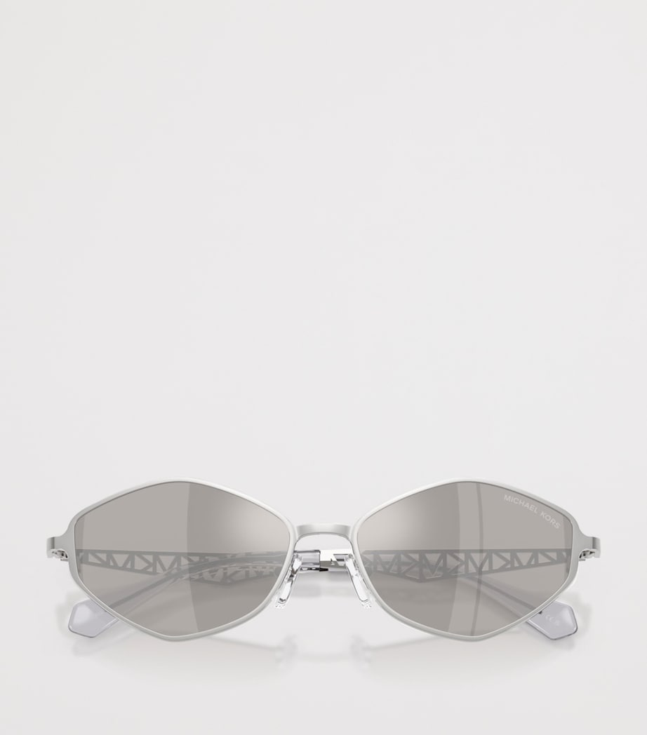Michael Kors Gold Coast unregelmäßige Sonnenbrille - Britisches Produkt