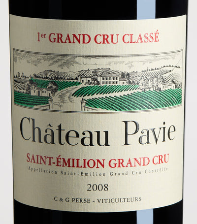 Harrods Château Pavie Saint-Émilion Grand Cru 2008 Red Wine 75cl- Buy online at McGrocer