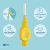 TePe interdental brush 0.7mm ISO Size 4 (British brand)