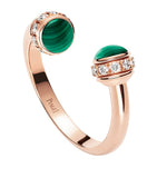 Piaget rose gold diamond malachite Possession ring - British product