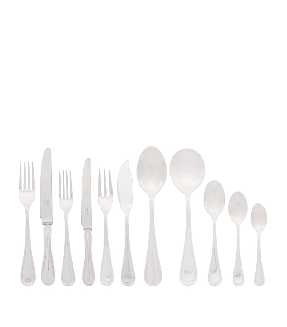 Carrs Silver English Thread silver-plated 44-piece cutlery set - British product