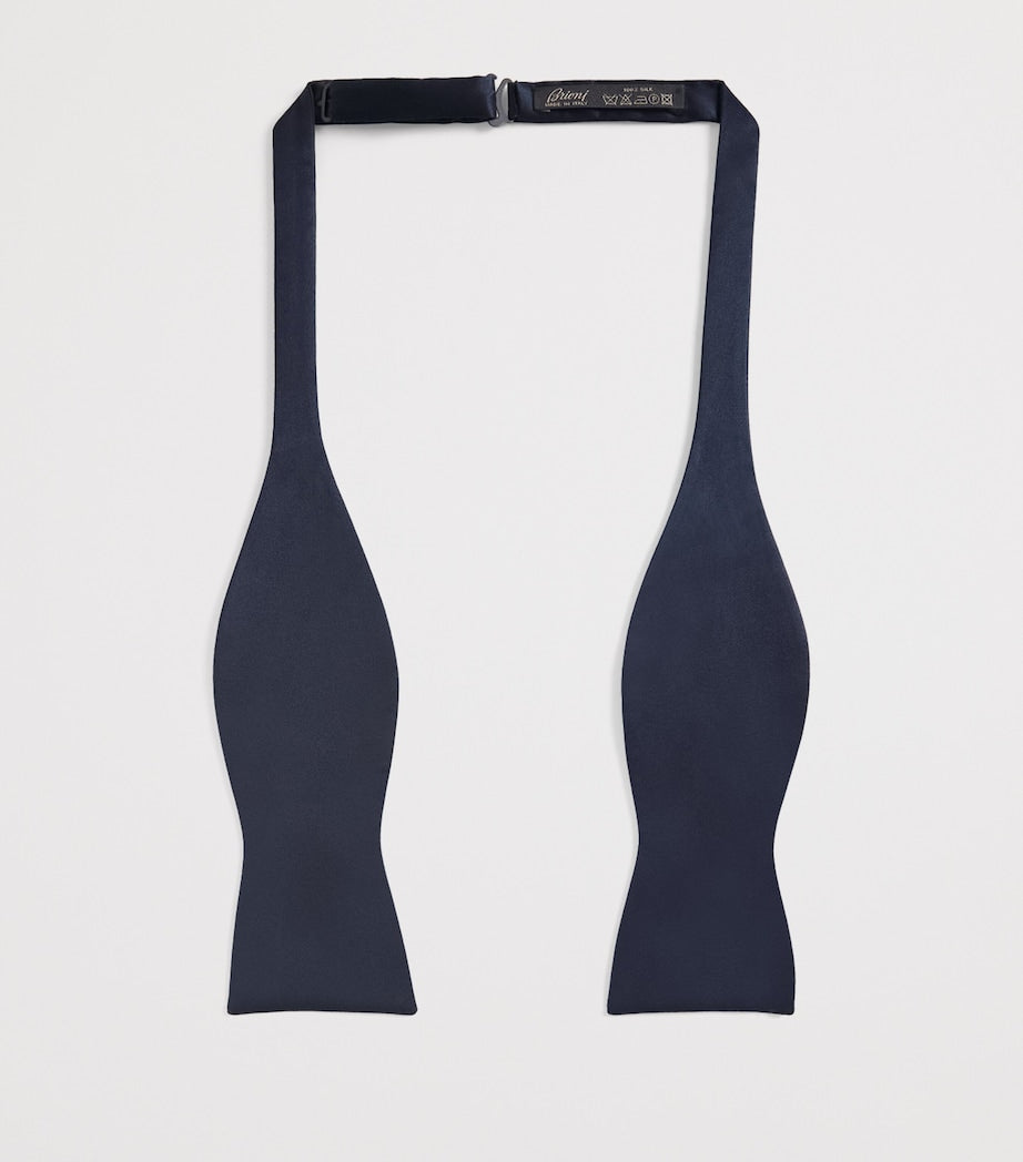 Brioni silk bow tie, imported from the UK
