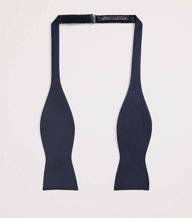 Brioni silk bow tie, imported from the UK