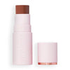 Revolution Skin Silk Bronzer Stick Tan Caramel, imported from the UK