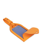 Smythson Calfskin Panama Luggage Tag (British brand)