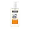 Neutrogena Clear & Defend Facial Wash 200ml, imported from the UK