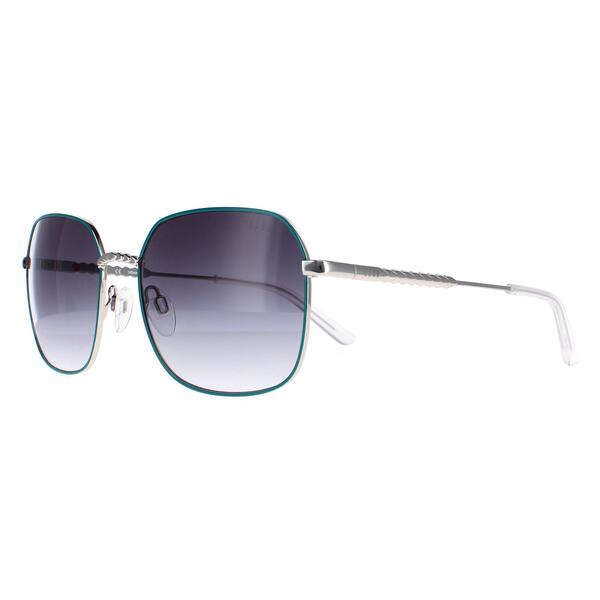 Elle 14911 women's sunglasses green blue grey gradient - British product