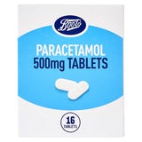 Boots Paracetamol 500mg Tablets 16 Tablets GOODS Boots   