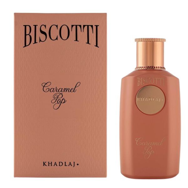 Khadlaj extrait perfume Biscotti Caramel Pop 100ml, UK version