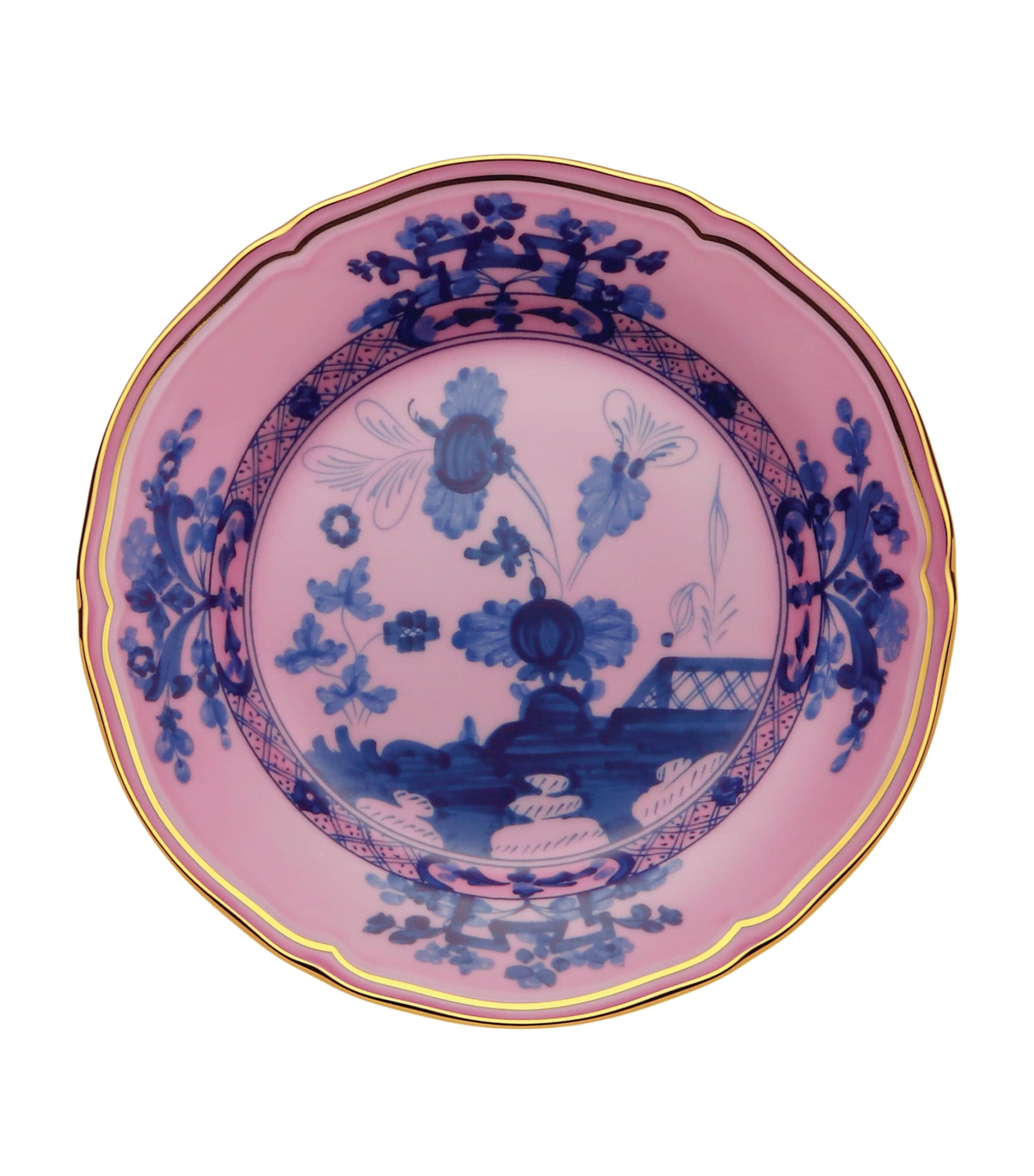 GINORI 1735 Oriente Italiano Azalea bread plate 17cm, UK version