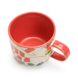 Habitat Kew Mug Coral Floral GOODS Sainsburys   