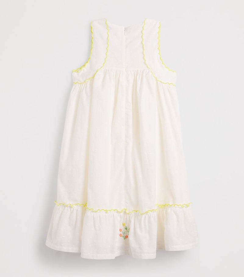 Tartine et Chocolat children's embroidered cotton Broderie Anglaise dress for ages 2-12 (British brand)