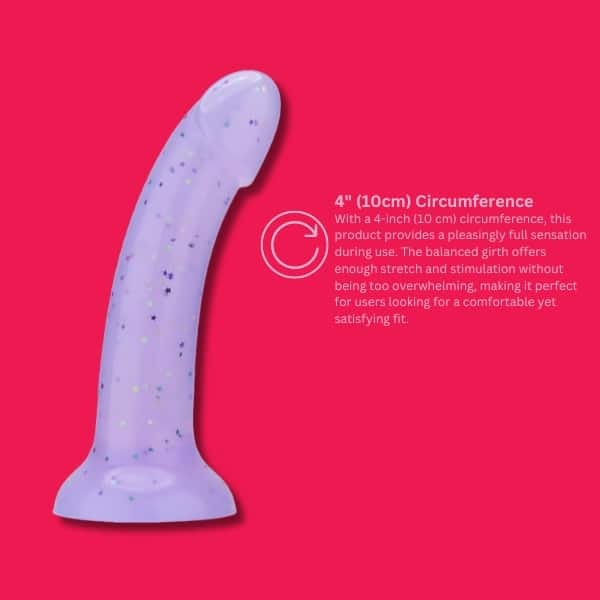 Mina Starlight silicone dildo 6 inch, UK version