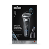 Braun Series 7 electric shaver with SmartCare Center grey (British brand)