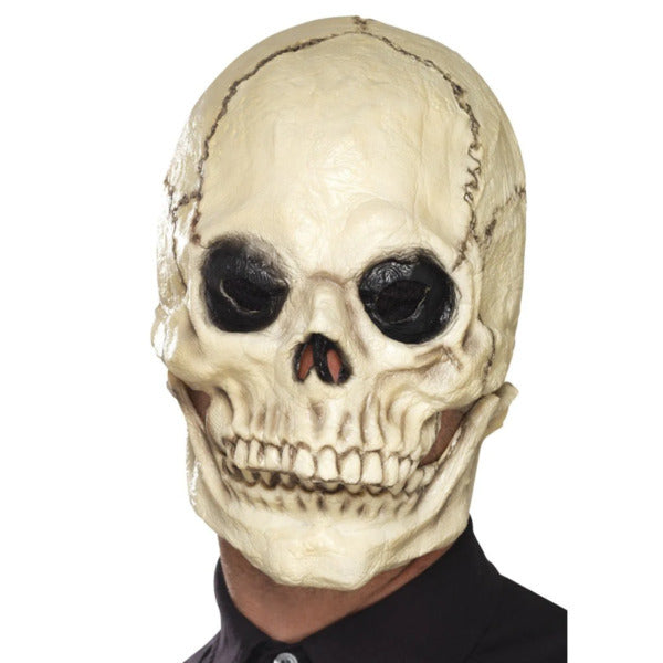 Smiffys white skull mask, imported from the UK