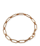 Annoushka Yellow Gold Knuckle Bold Link Chain Bracelet