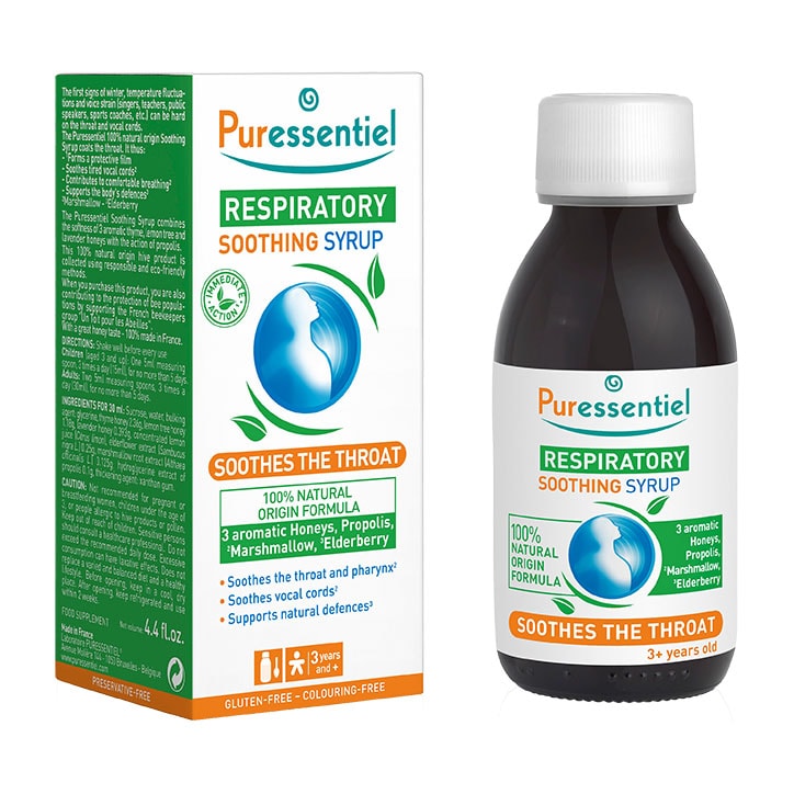 Puressentiel Respiratory Soothing Syrup 125 ml